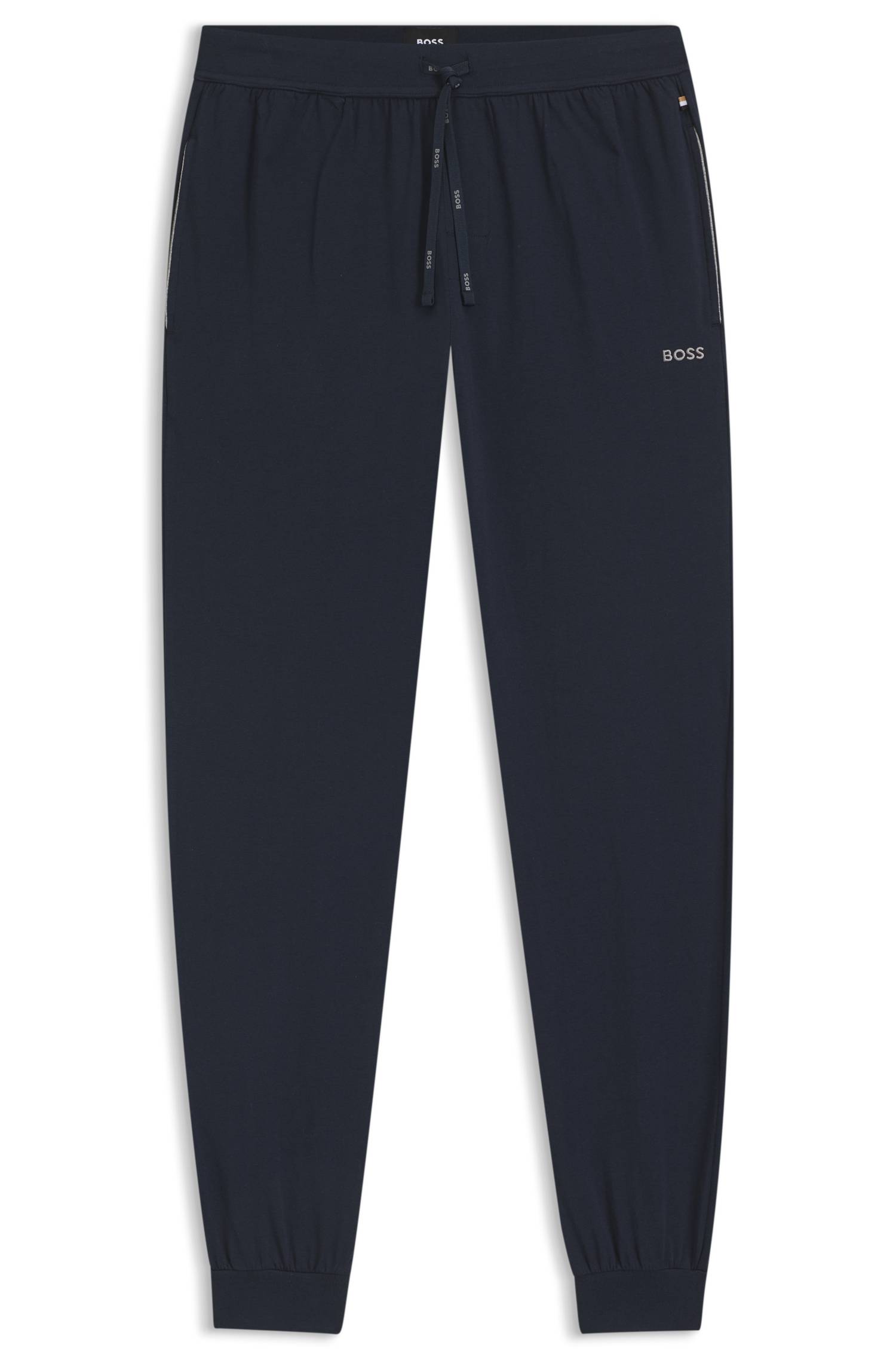 Boss Stretch-cotton tracksuit bottoms pyjamas & nattlinnen herr – bild 4