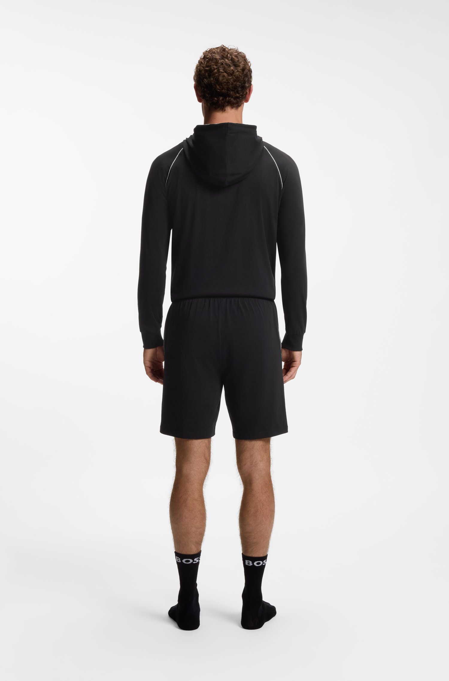 Boss Stretch-cotton shorts herr – bild 2