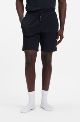 Stretch-cotton shorts, Dark Blue