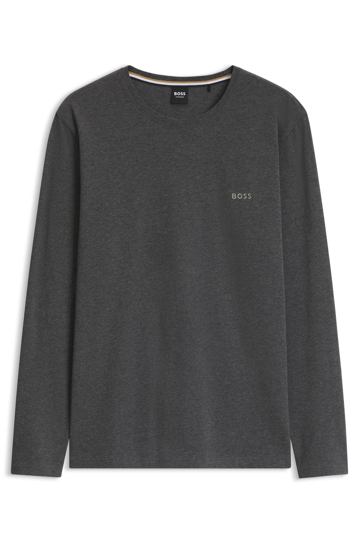 Boss Stretch-cotton top t-shirts herr – bild 4