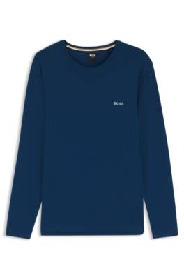 Boss Stretch-cotton top långärmade t-shirts herr – bild 4