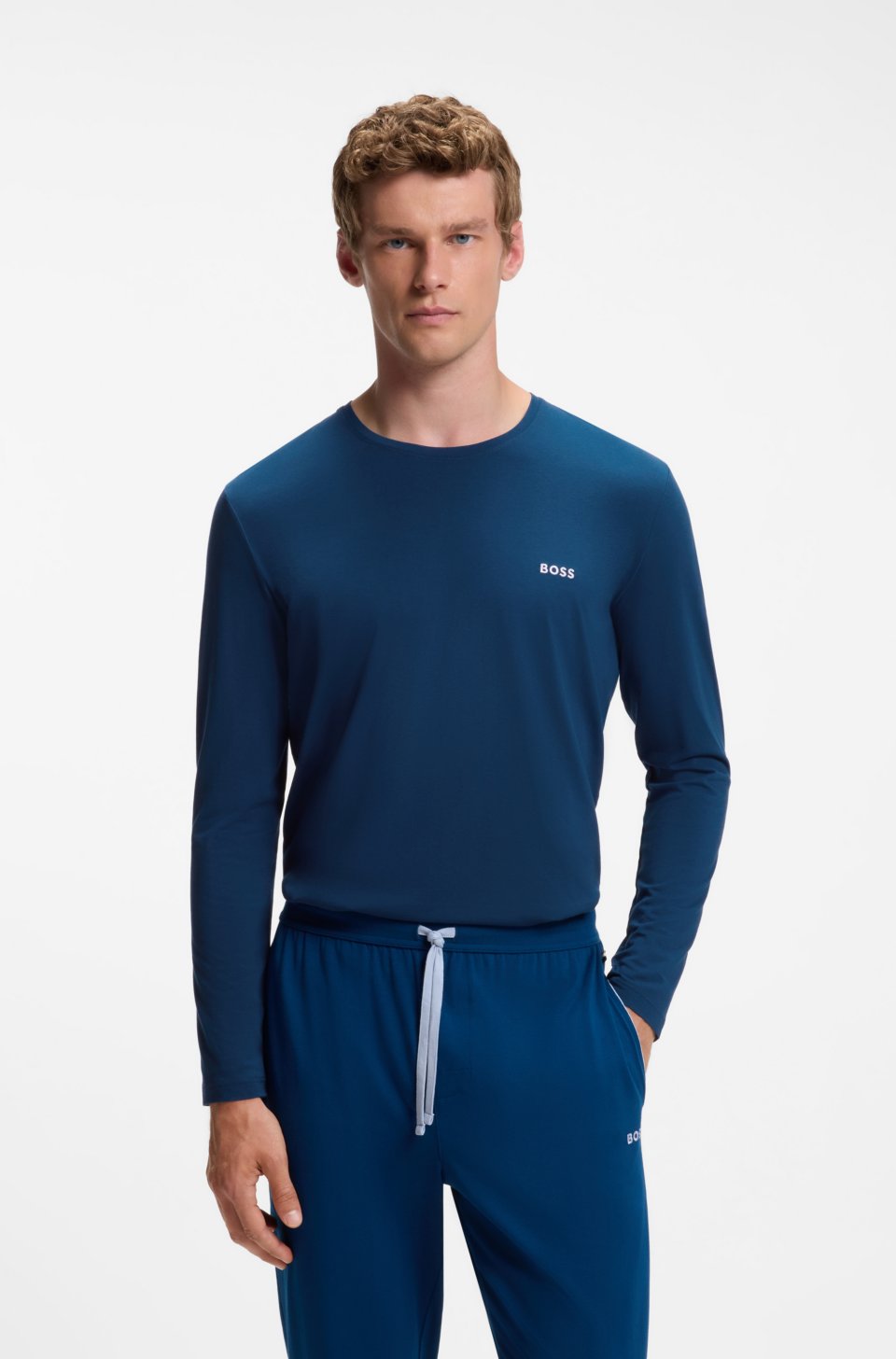 Stretch-cotton top