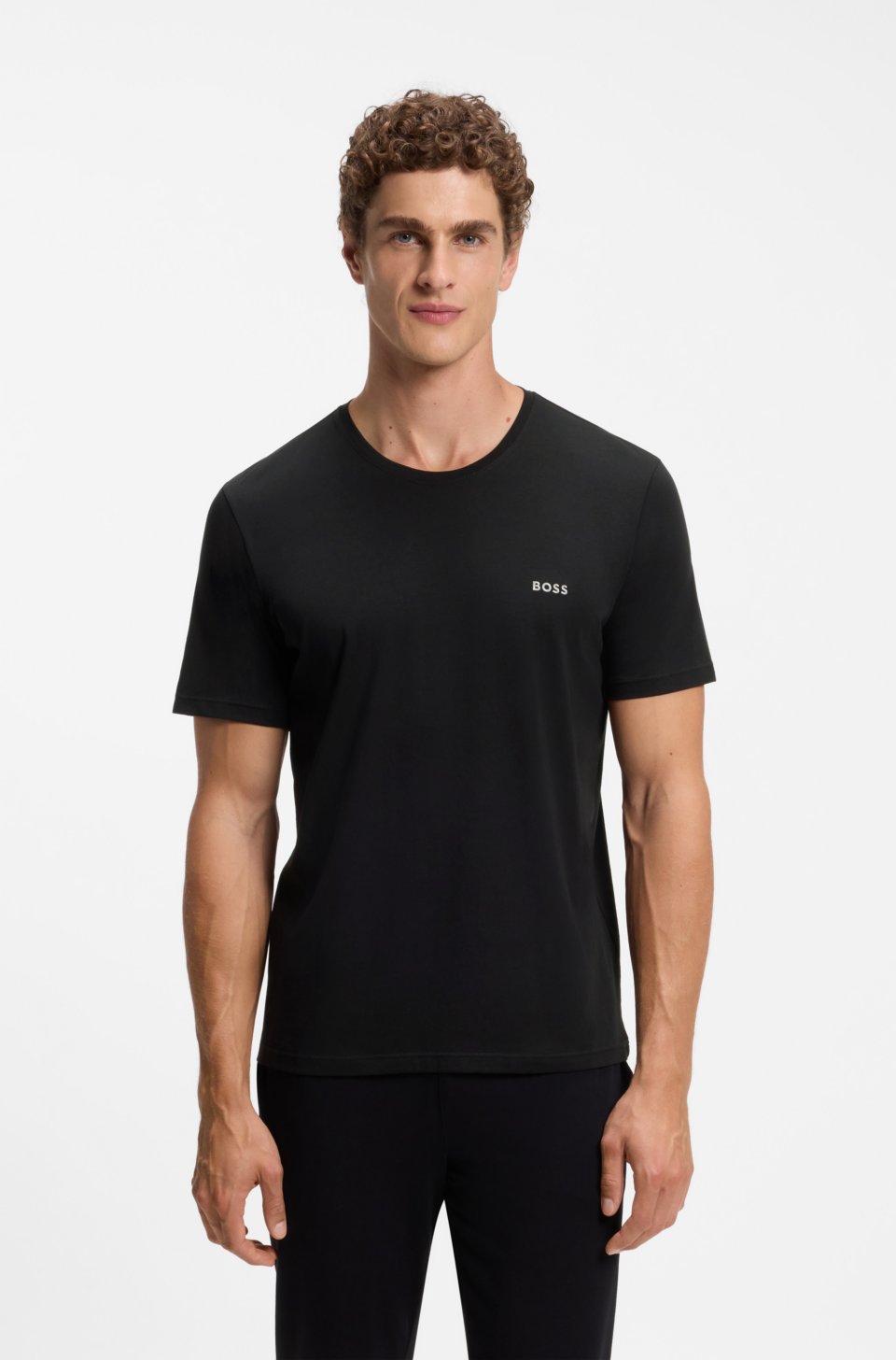 Stretch-cotton T-shirt