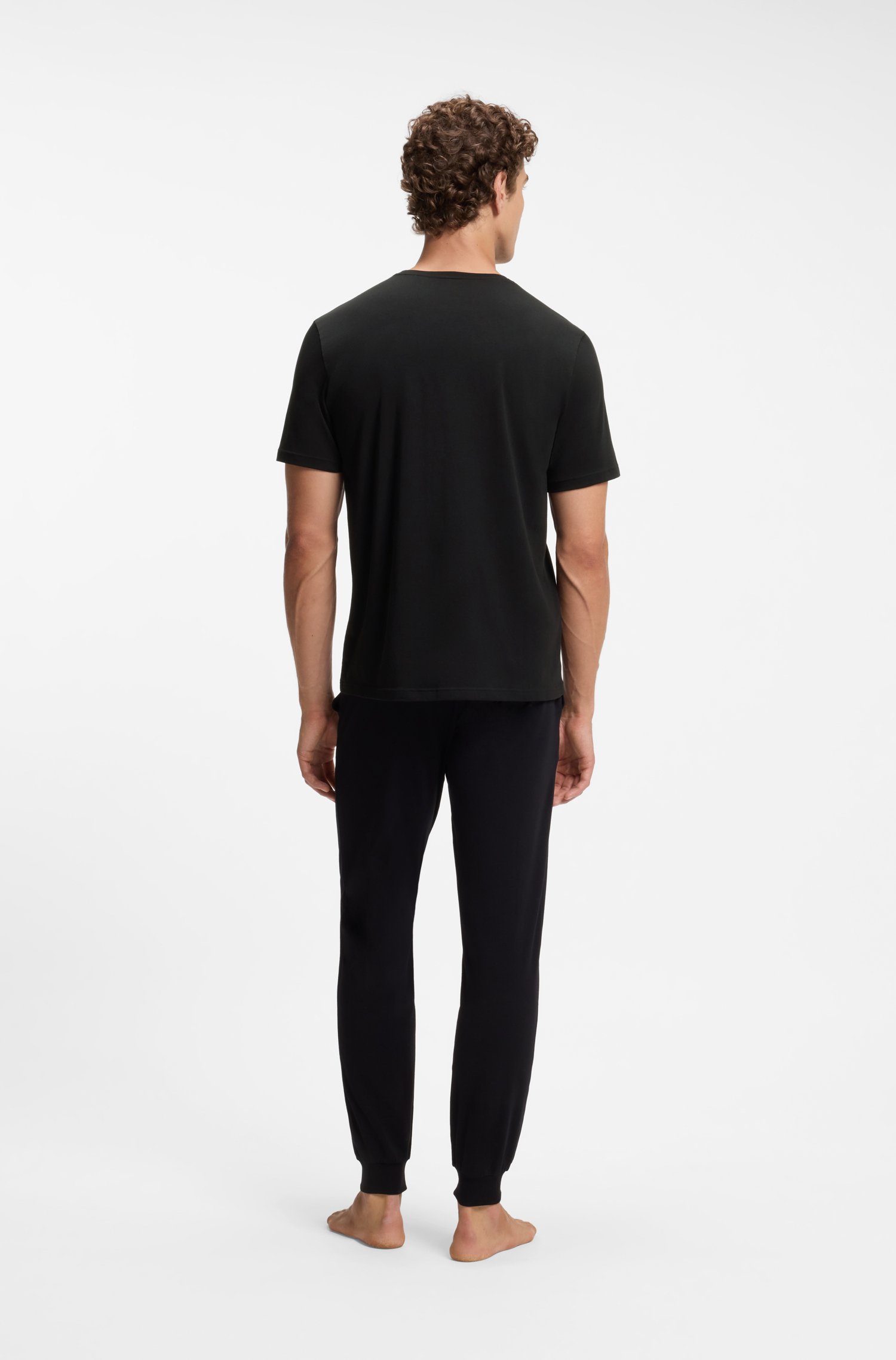 Boss Stretch-cotton T-shirt herr – bild 2