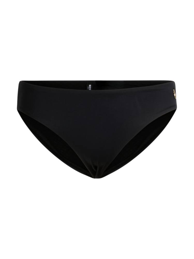 Artikel klicken und genauer betrachten! - Elastische BOSS Bikinihose. Der Style mit Logo-Anhänger ist mit einem durchgehenden Innenfutter ausgestattet, das für hohen Tragekomfort sorgt. Dieses Produkt wurde mit recyceltem Polyamid aus Materialabfällen und gebrauchten Stoffresten oder industriellen Fischernetzen hergestellt. Durch die Verwendung von recycelten Materialien werden kostbare Ressourcen gespart. | im Online Shop kaufen
