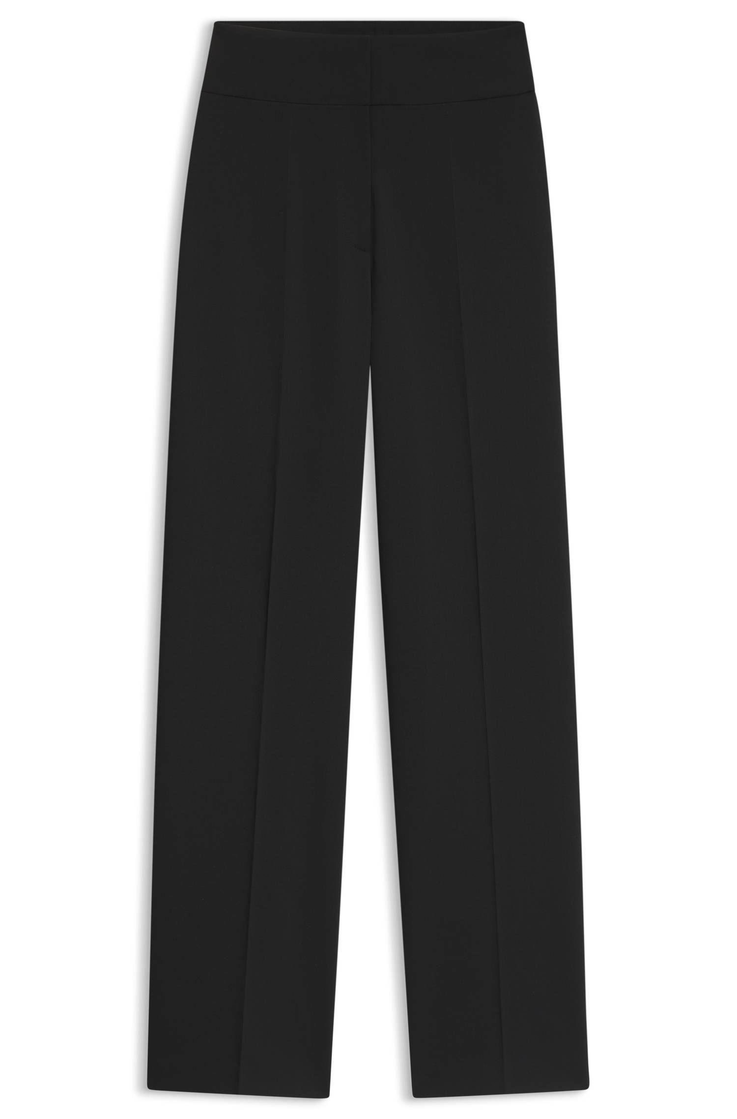 Hugo High-waisted regular-fit trousers with flared leg byxor dam – bild 4