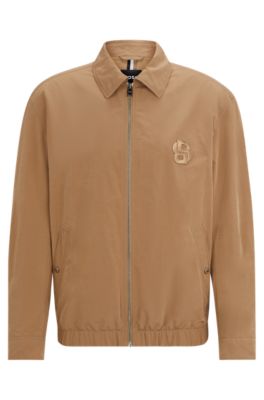 BOSS - はっ水 レギュラーフィットジャケット ダブルモノグラム 