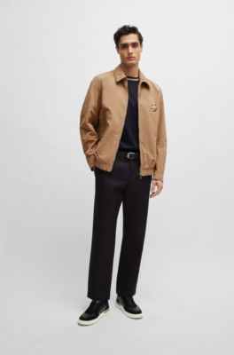 BOSS - はっ水 レギュラーフィットジャケット ダブルモノグラム 