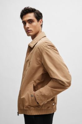 BOSS - はっ水 レギュラーフィットジャケット ダブルモノグラム 