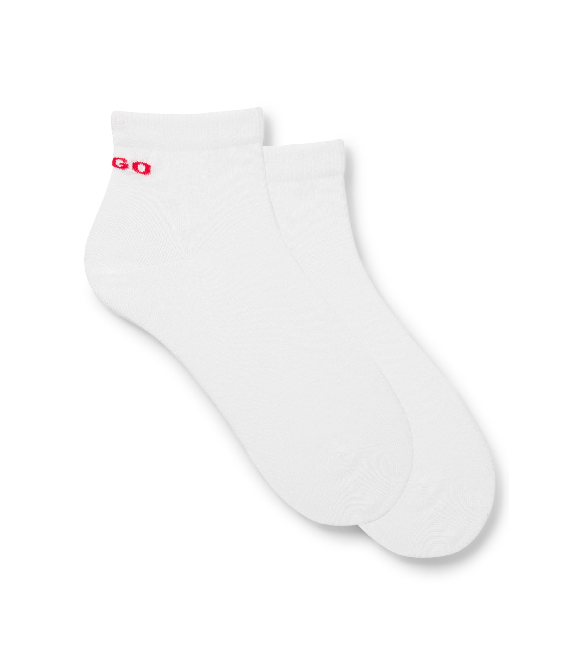 Zweierpack kurze Socken aus Baumwoll-Mix
