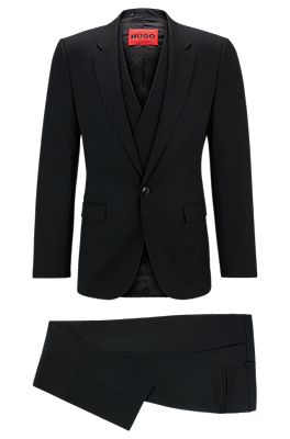 HUGO Arti Birdseye Extra Slim Fit Suit Separates