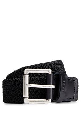 Hugo boss woven on sale belt