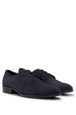 Hugo boss shop blue suede loafers