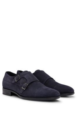 Hugo boss shop double monk strap