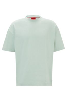 HUGO - Oversized-fit all-gender T-shirt in cotton with logo