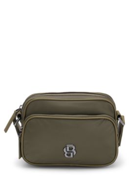 【関税込み】BOSS ブラック Double B モノグラム ベルトバッグ BOSS Double B Monogram ツイル ベルトバッグ【在庫品薄】