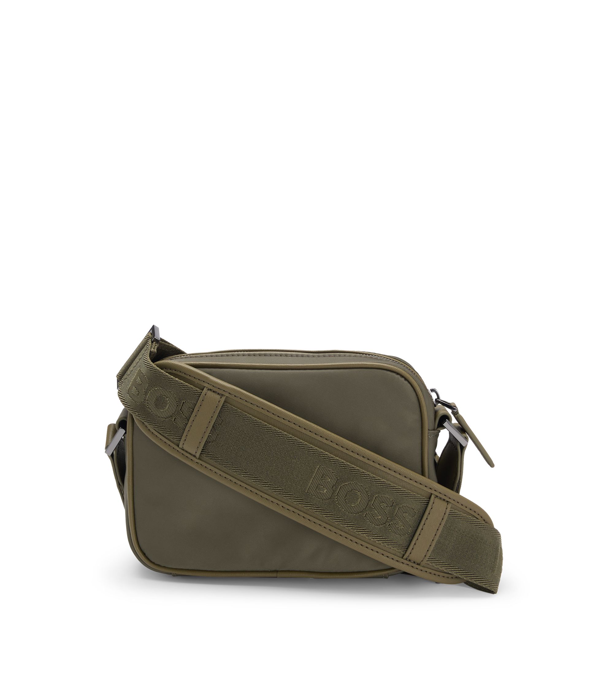 HUGO BOSS ボディバッグ　迷彩　モノグラム 未使用品 入手困難 HUGO BOSS LEON掲載 カモフラ ボディバッグ