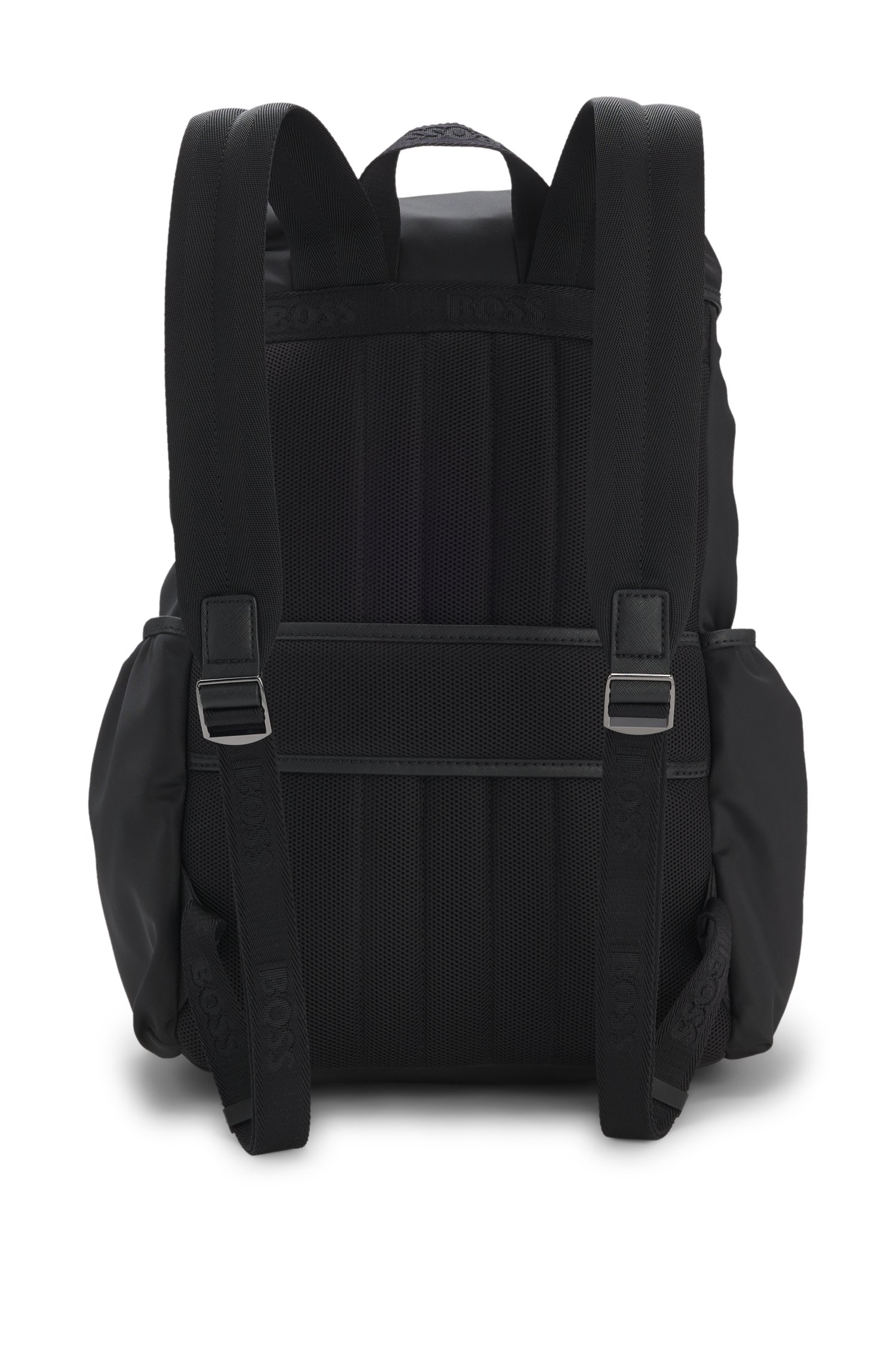 Boss Twill backpack with Double B monogram ryggsäckar herr – bild 3
