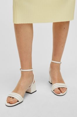 padded heel sandals