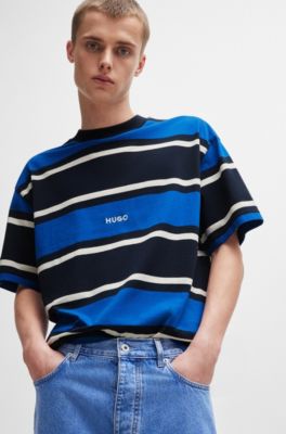 Hugo Kids Boys T Shirt In Offwhite