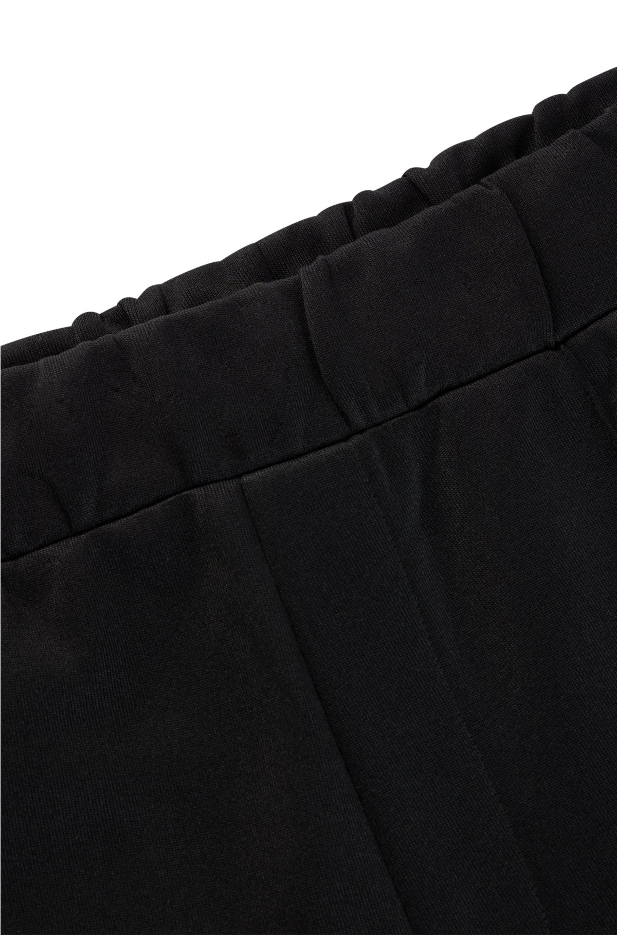 Logo-patch tracksuit bottoms with tape trims, Black