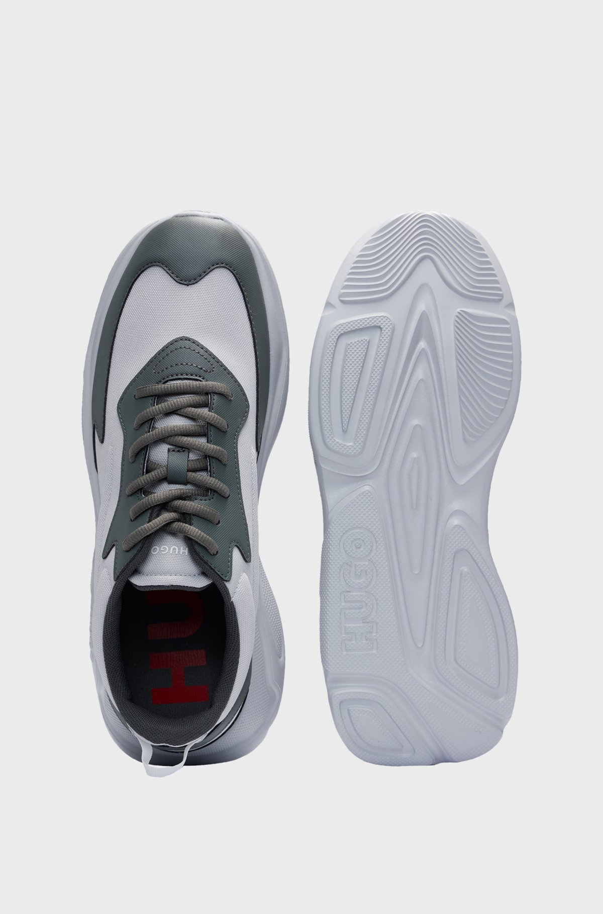 HUGO - Running-inspired trainers with contrast details HUGO - Running-inspired trainers with contrast details