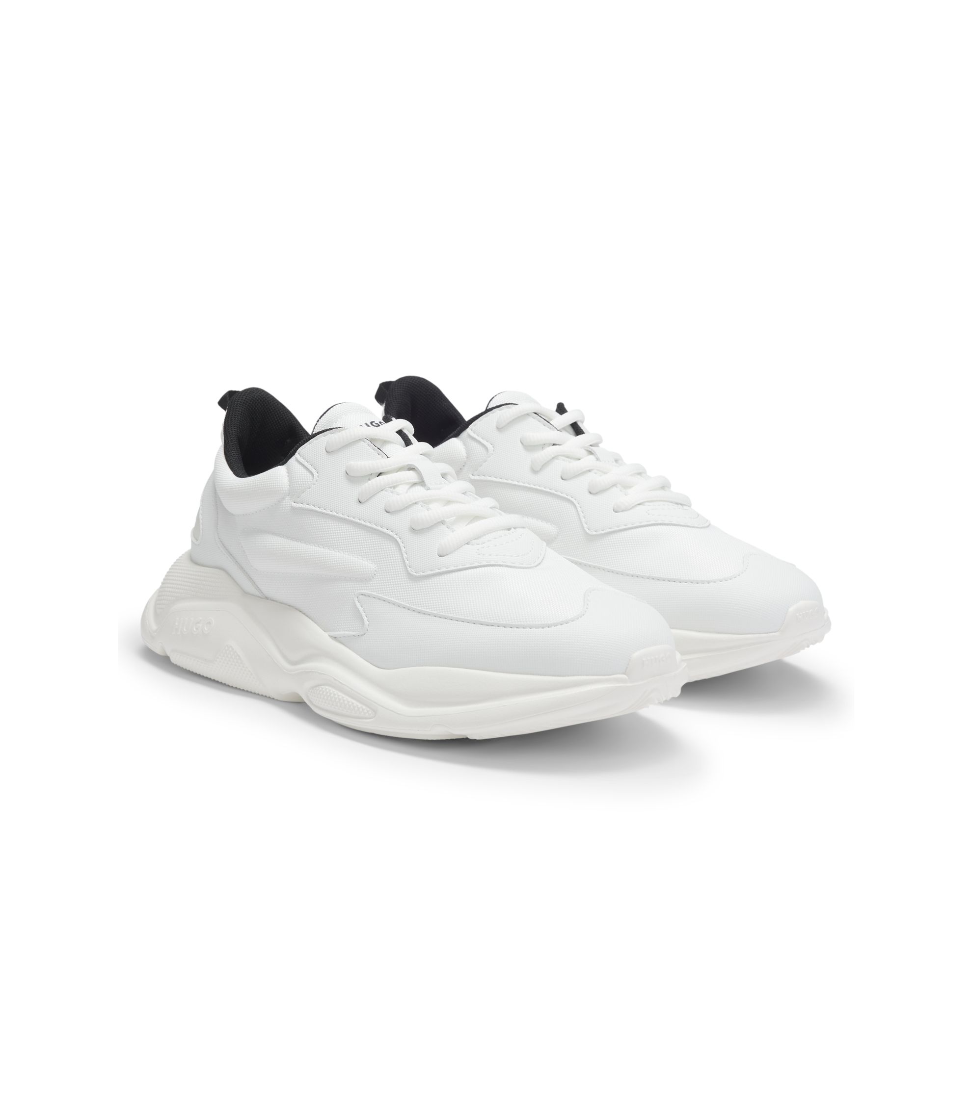 HUGO - ランニングスタイル スニーカー コントラストディテール