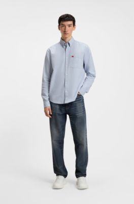 Baskets inspir&eacute;es des chaussures de running avec d&eacute;tails contrastants, Blanc