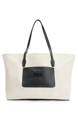 BOSS - NAOMI x BOSS レザーディテール ショッパーバッグ