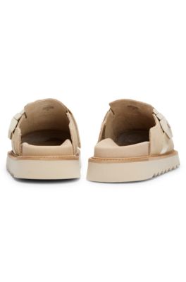 Neue Sandalen / Slipper Mit Schlangenmuster, Grösse 42 (Neu Und