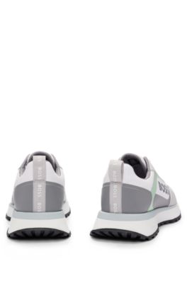 Hugo Boss Deportivas Gary De Caña Baja En Piel Con Cordones De La Marca En Oferta | Ropa