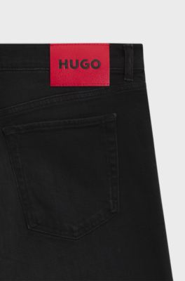 Tapered jeans, Black