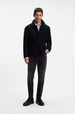 Tapered jeans, Black