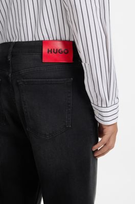 Tapered jeans, Black