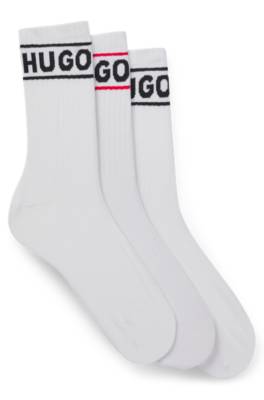 Three-pack of short-length socks with logo 1