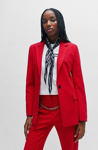 Elegant Red Blazers for Women by HUGO BOSS