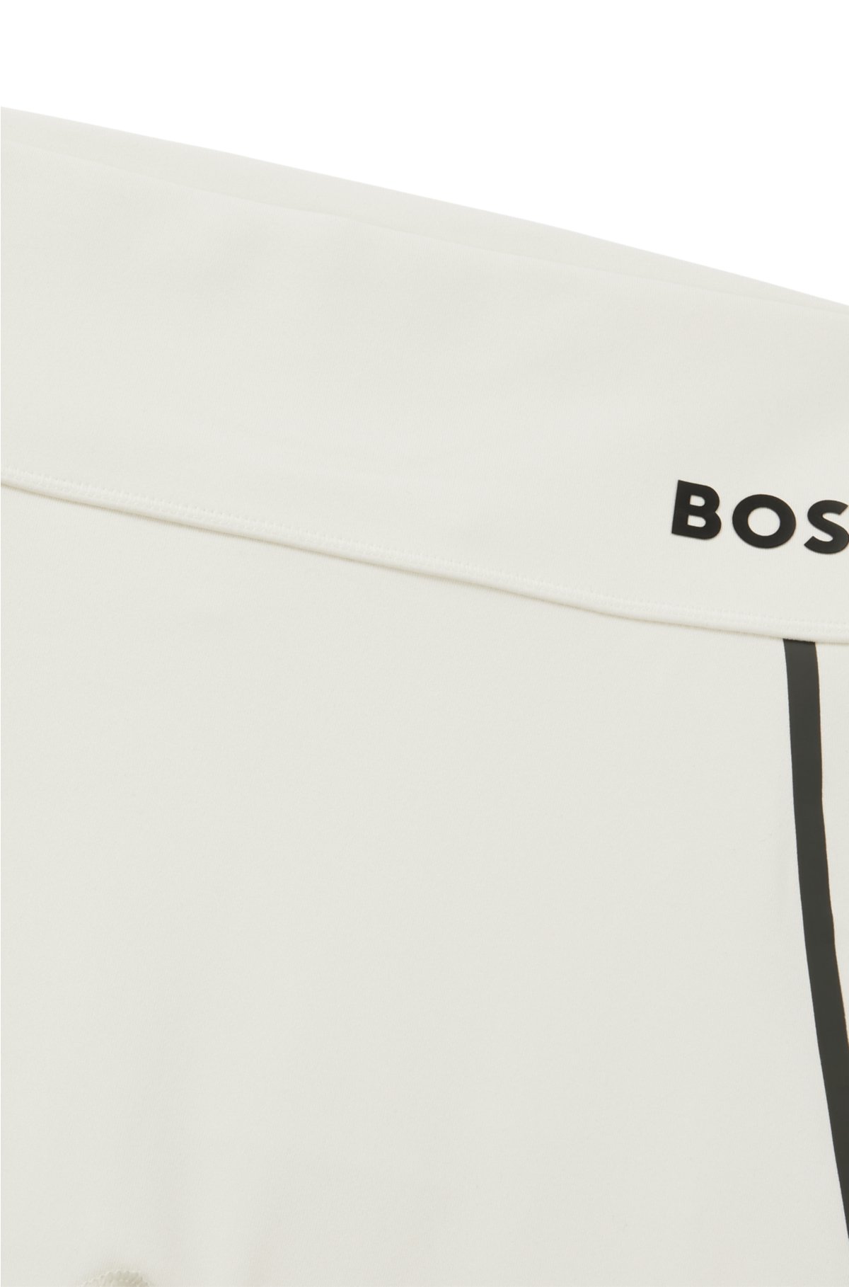 BOSS - Slim-fit leggings with side stripes and logo detail