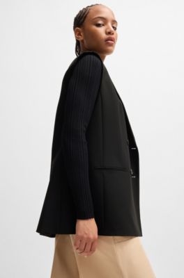 HUGO - レギュラーフィット ノースリーブジャケット ダブルブレスト  