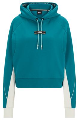 Hugo boss white on sale hoodie