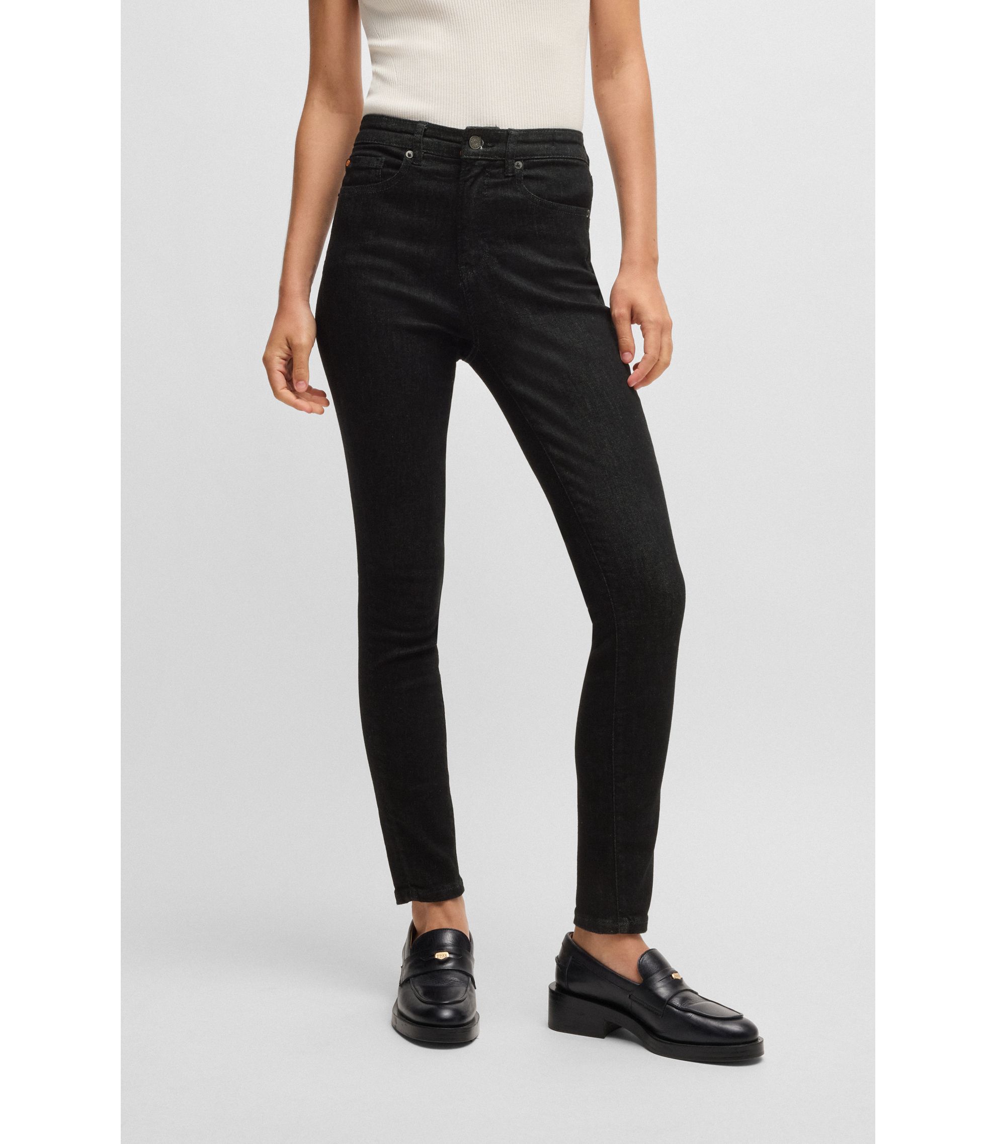 Skinny Fit in Black by HUGO BOSS Women