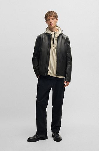 メンズレザージャケット | HUGO BOSS メンズレザージャケット | HUGO BOSS