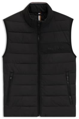 Boss Padded gilet with a protective stand collar västar herr – bild 4