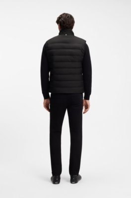 Boss Padded gilet with a protective stand collar västar herr – bild 2