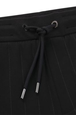 BOSS - Porsche x BOSS シルケットコットン トラックスーツボトムス 