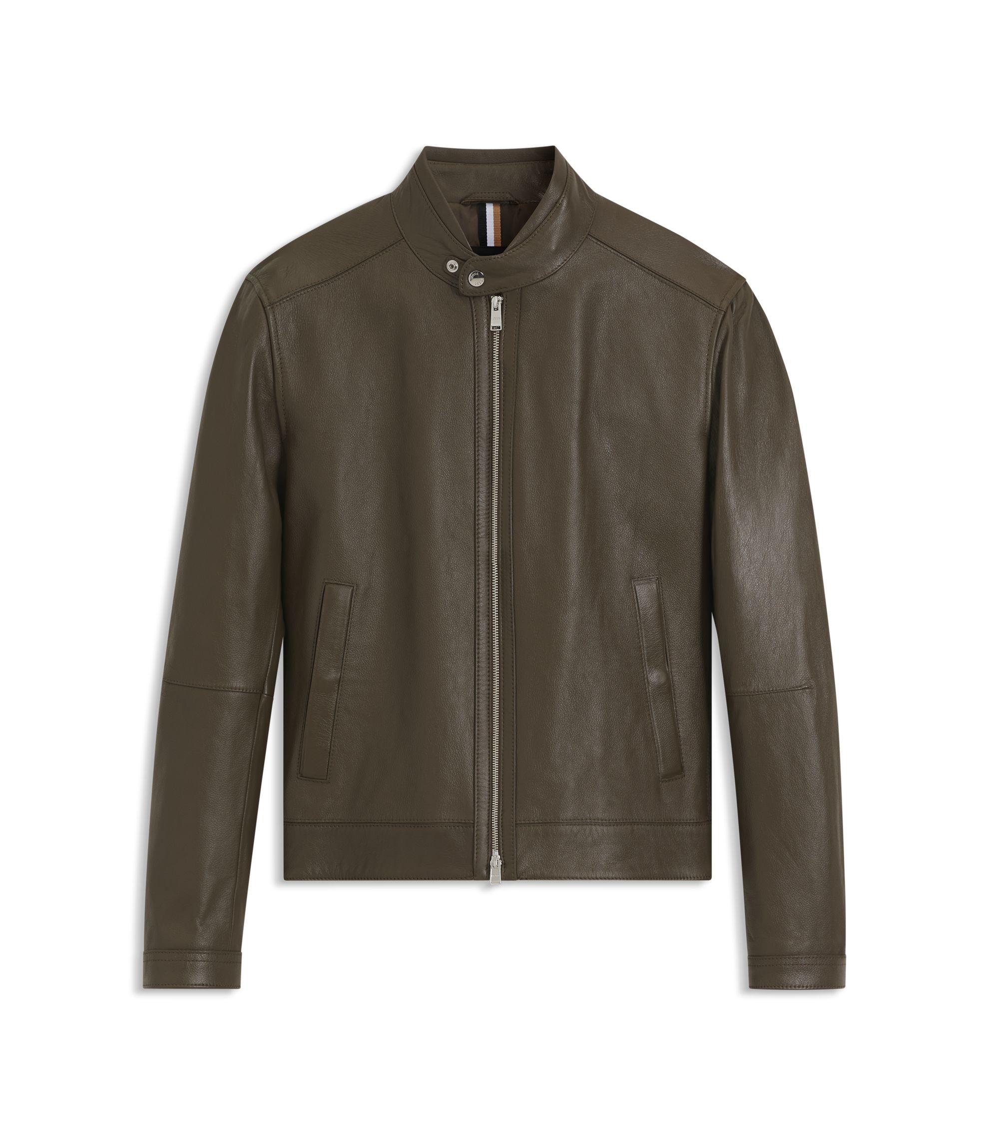 Exclusive Brown Leather Jackets for Men by HUGO BOSS