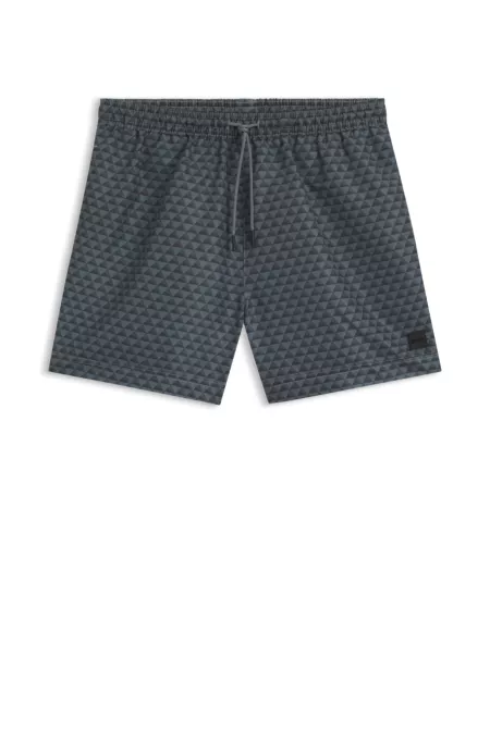 Printed swim shorts