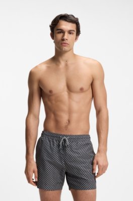 Printed swim shorts