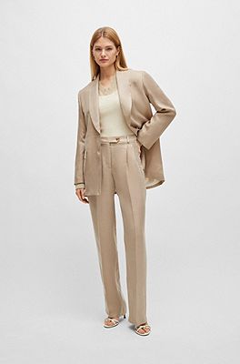 Hugo boss womens pant hot sale suit