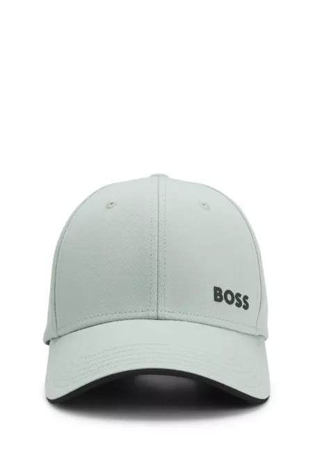Casquette en twill de coton avec logo