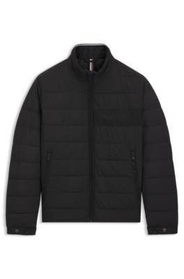 Boss Classic padded jacket with a zip closure dunjackor herr – bild 4